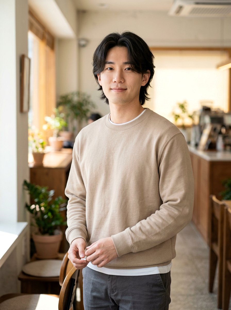 Classic Korean Middle Part Haircut Men - 20 korean men middle part haircut - 20 korean men middle part haircut