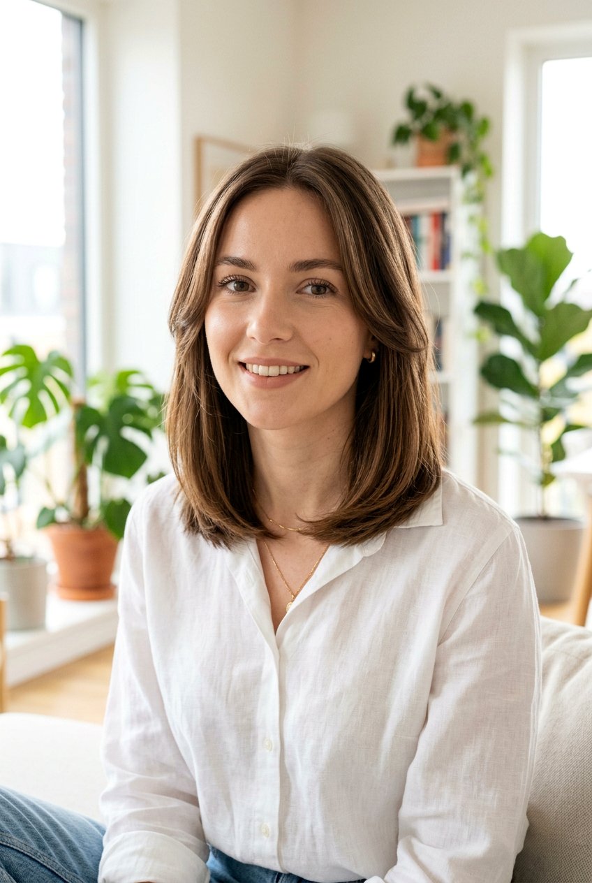 Classic Layered Long Bob For Straight Hair - 20 layered long bob for women - 20 layered long bob for women