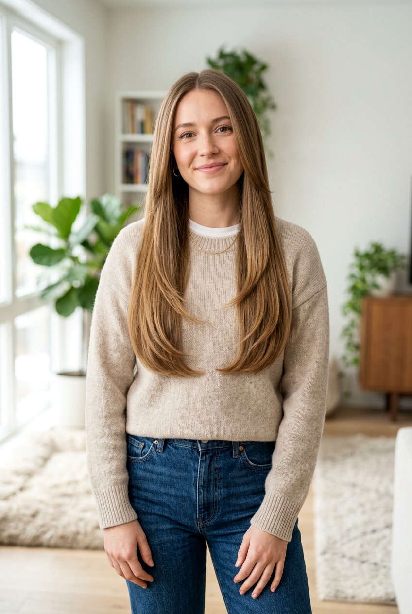 Classic Long Soft Layers - 20 long hair with soft layers - 20 long hair with soft layers