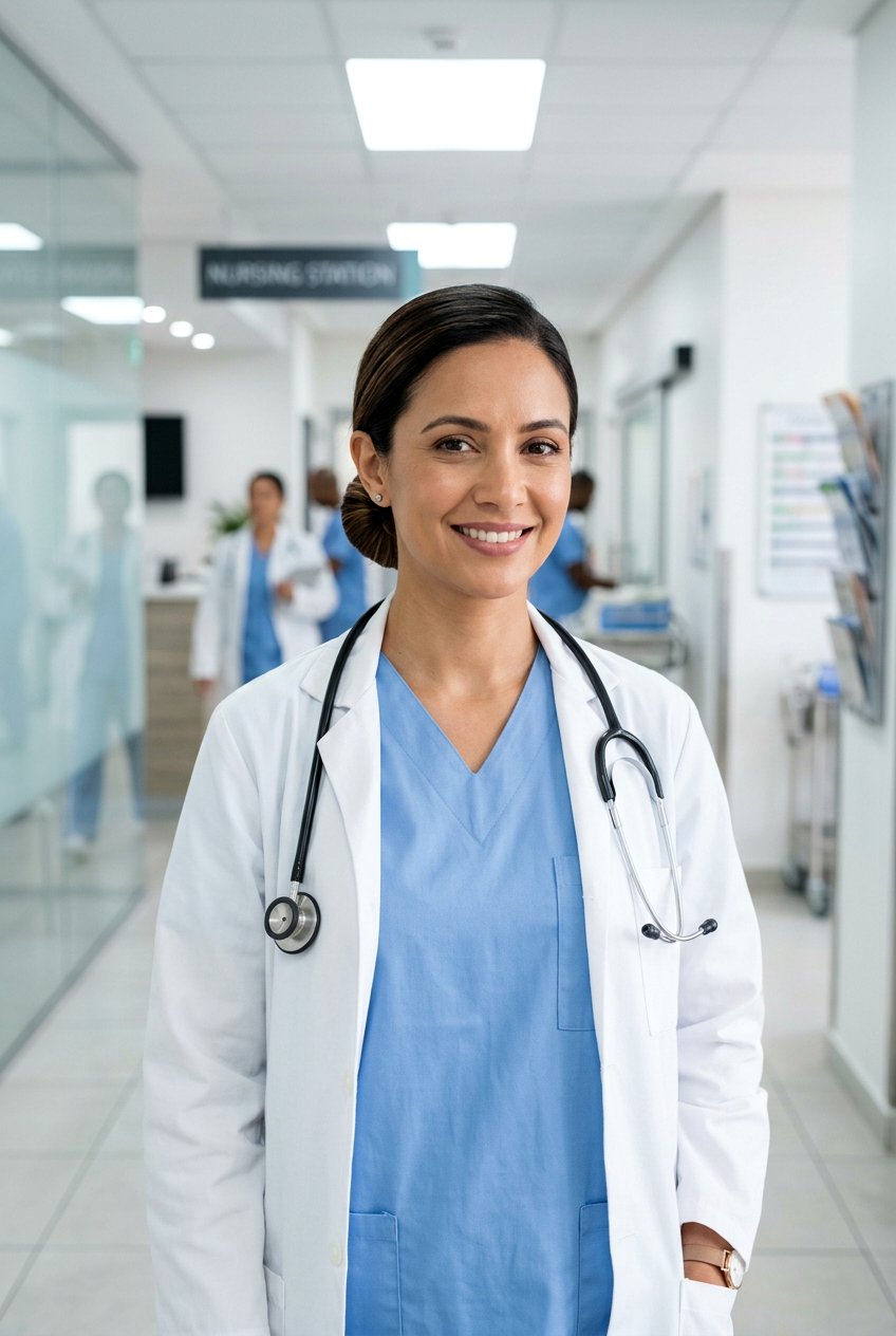 Classic Low Bun For Doctors - 20 doctor friendly hairstyles - 20 doctor friendly hairstyles