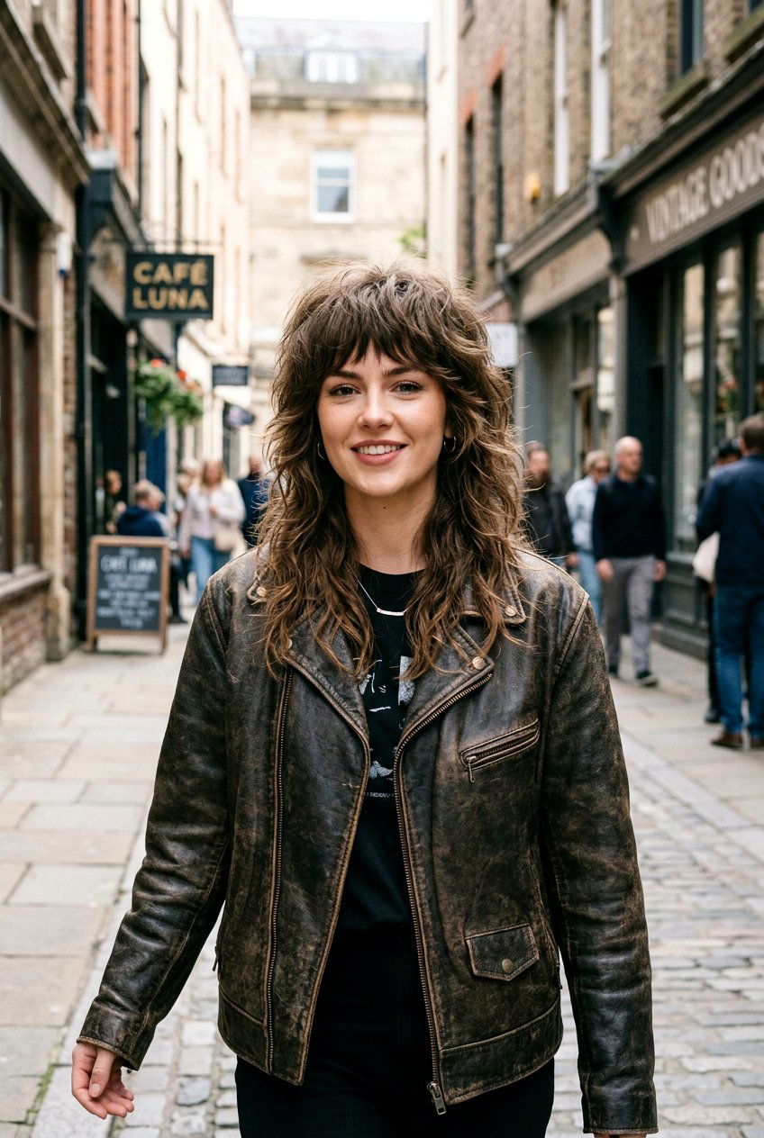 Classic Medium Wolf Cut - 20 medium wolf cut for thick hair women - 20 medium wolf cut for thick hair women