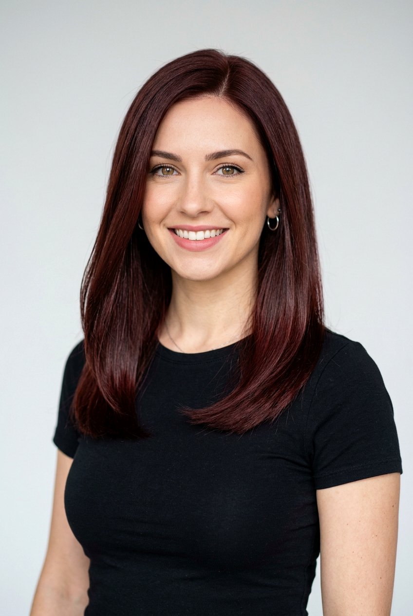 Classic Merlot Hair Color - 20 merlot hair color ideas - 20 merlot hair color ideas