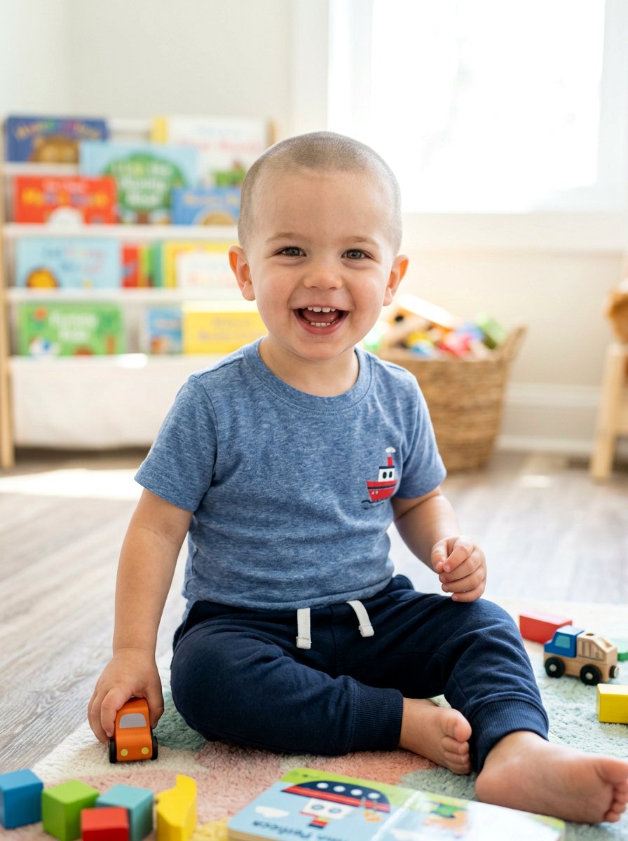 Classic One Length Buzz Cut - 20 toddler buzz cut ideas - 20 toddler buzz cut ideas