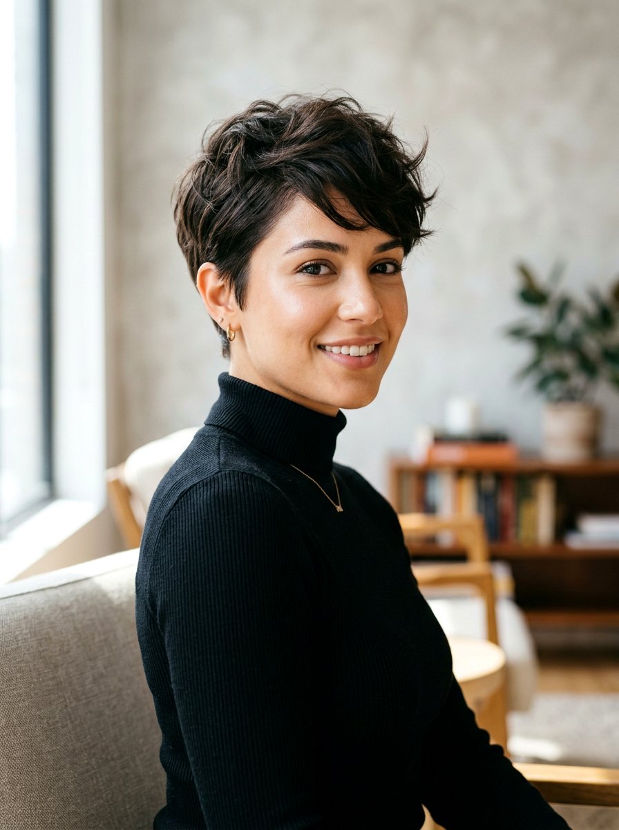 Classic Pixie Cut - 20 polished haircut for mature women - 20 polished haircut for mature women