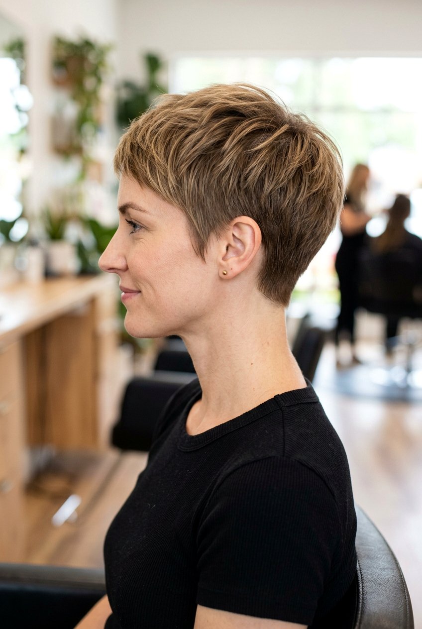 Classic Pixie Cut - 20 easy short hairstyles for busy women - 20 easy short hairstyles for busy women