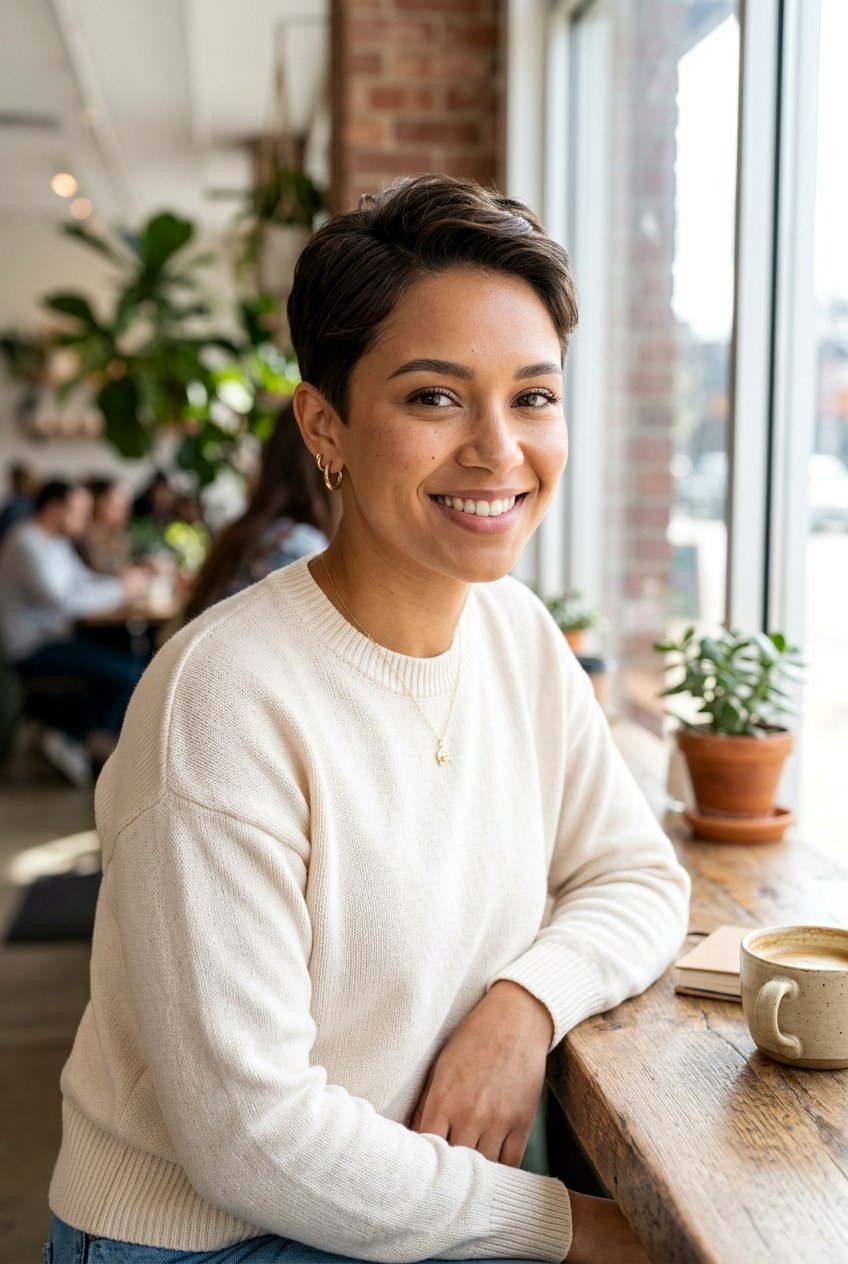 Classic Pixie Cut - 20 minimalist haircuts for women - 20 minimalist haircuts for women