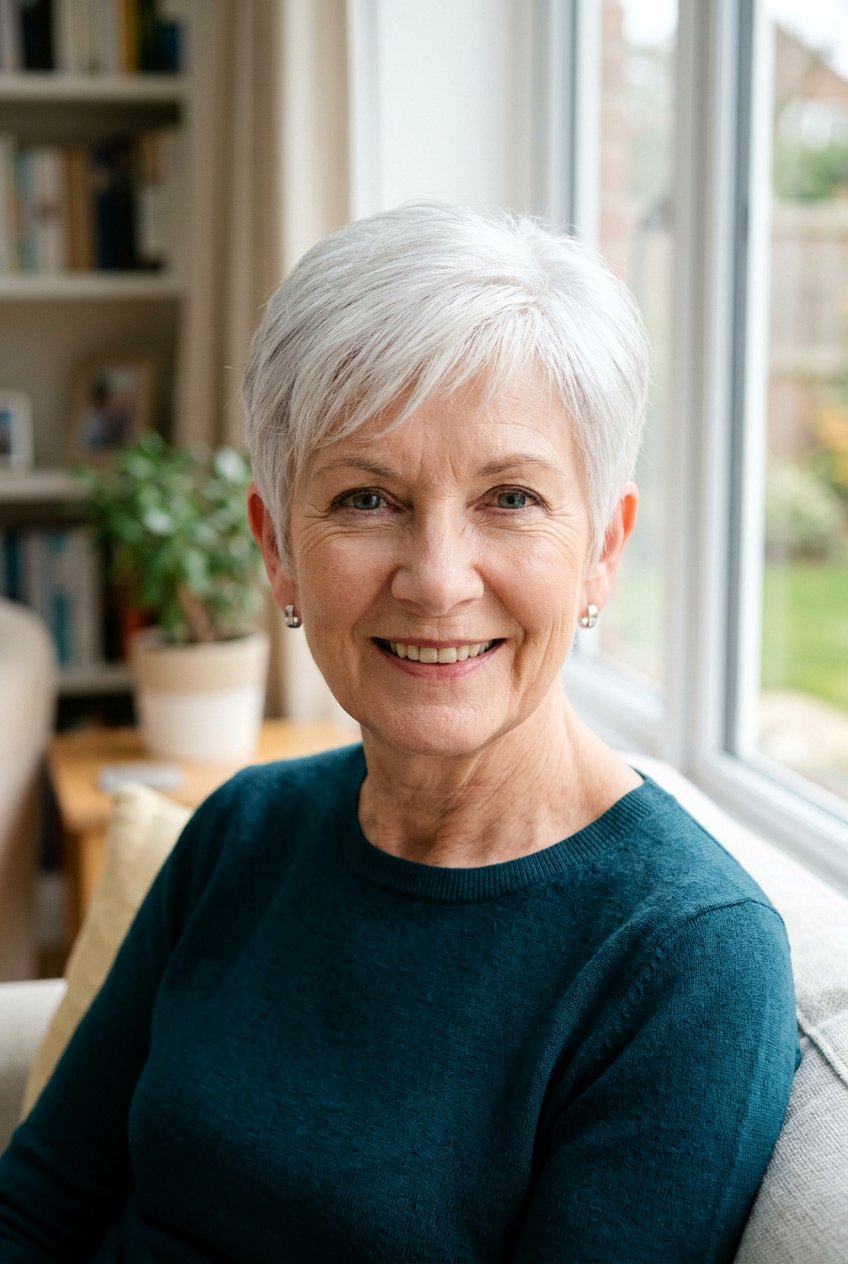 Classic Pixie Cut - 20 pixie cuts for older women - 20 pixie cuts for older women