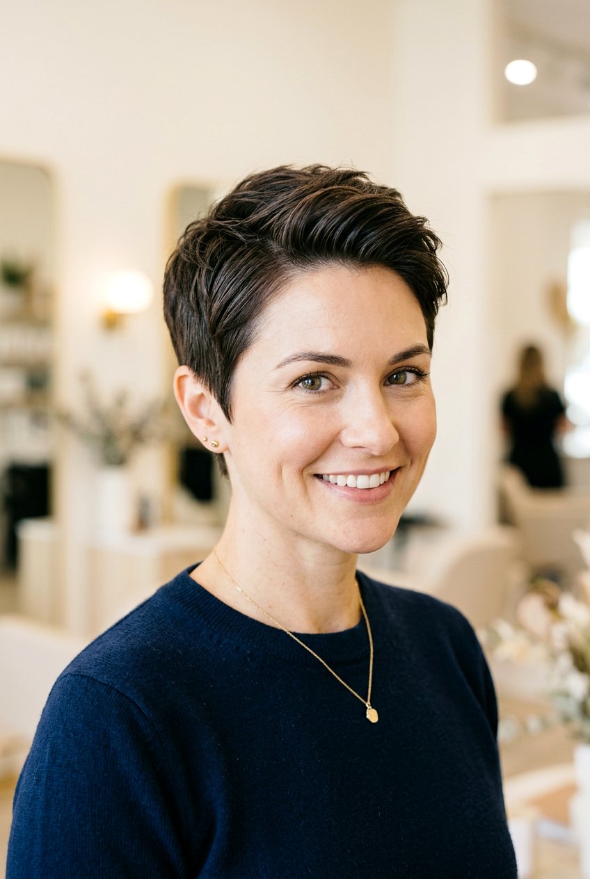 Classic Pixie Cut - 20 pixie haircuts for women - 20 pixie haircuts for women