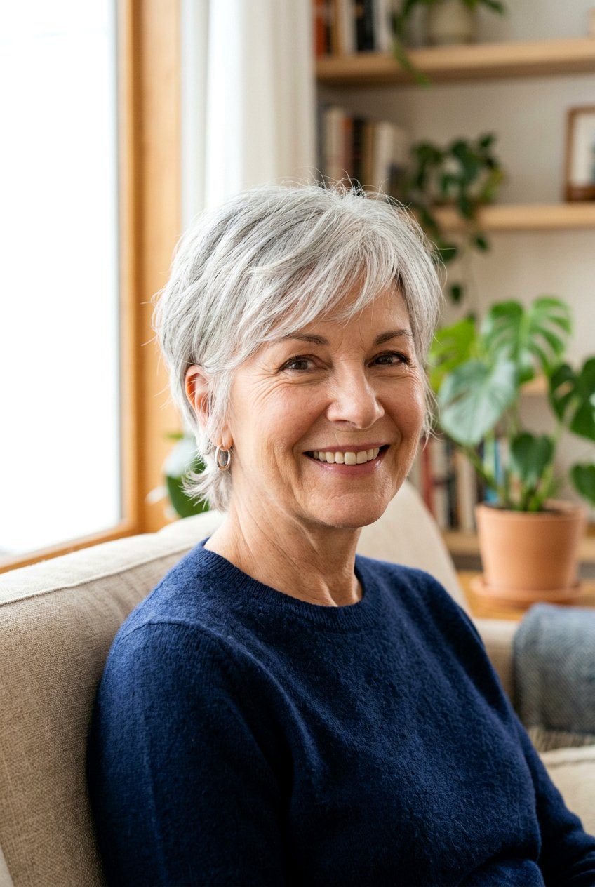 Classic Pixie Cut - 20 short hairstyles for women over 70 - 20 short hairstyles for women over 70