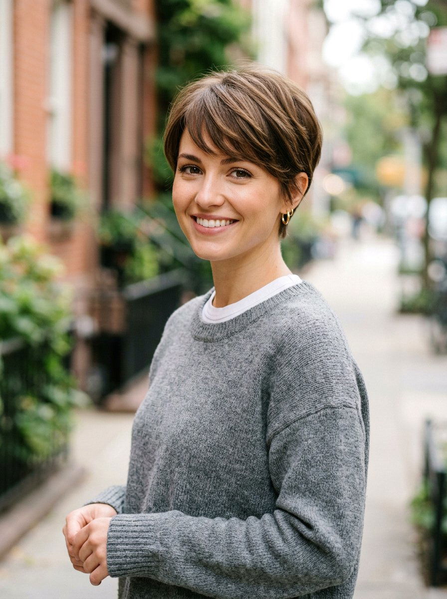 Classic Pixie Cut For Heart Shaped Face - 20 short haircut for heart shaped face women - 20 short haircut for heart shaped face women