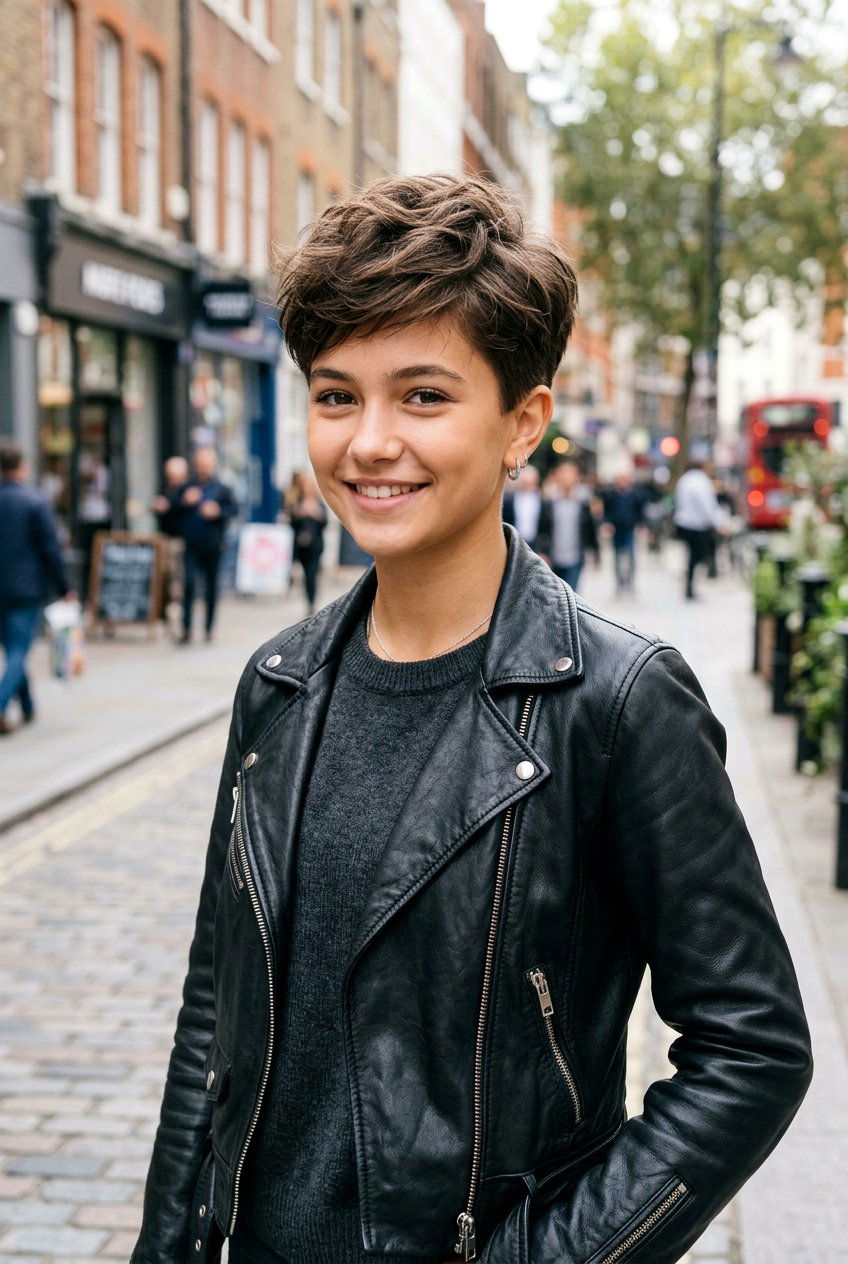 Classic Pixie Cut - 20 first day of school hairstyle for teens - 20 first day of school hairstyle for teens