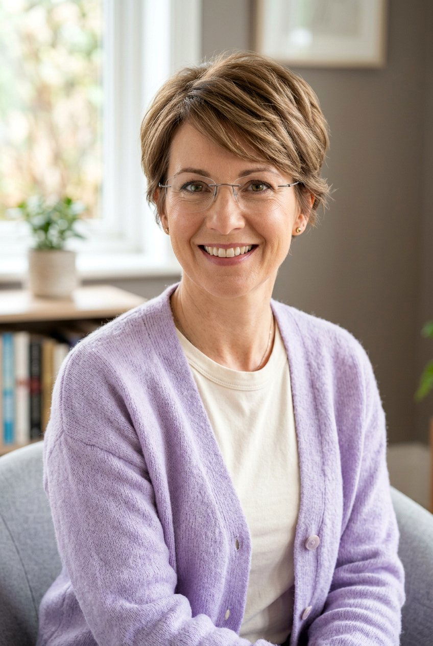 Classic Pixie For Oval Faces - 20 elegant pixie for mature women with glasses - 20 elegant pixie for mature women with glasses