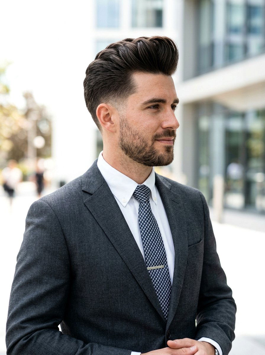 Classic Quiff - 20 quiff haircut for thick hair men - 20 quiff haircut for thick hair men