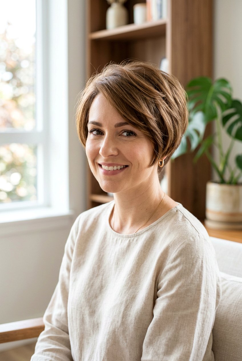 Classic Rounded Pixie Bob Haircut - 20 rounded pixie bob haircut - 20 rounded pixie bob haircut