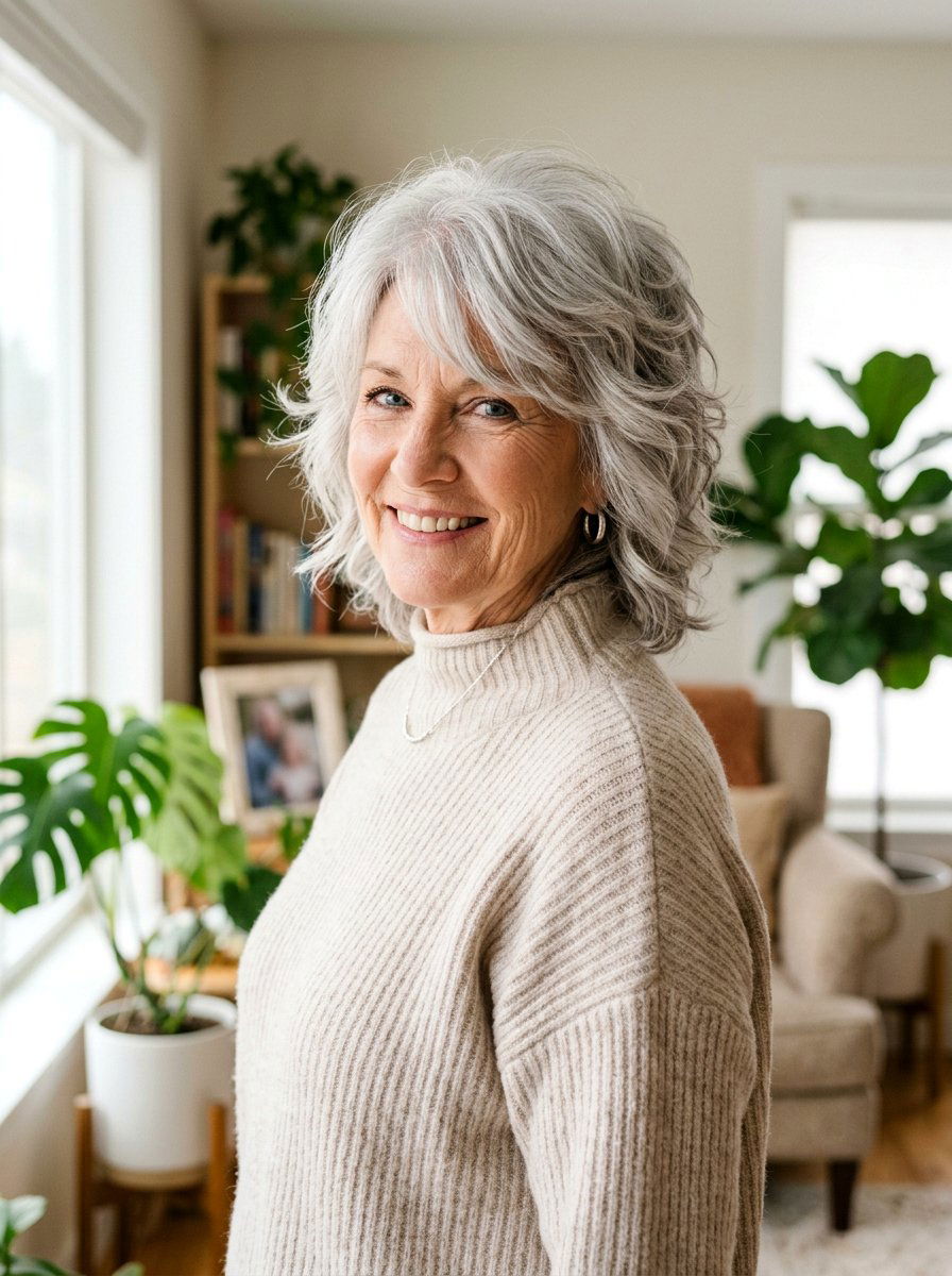 Classic Shag Haircut - 20 shag haircut for thick hair over 60 - 20 shag haircut for thick hair over 60