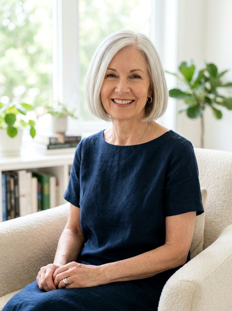 Classic Short Bob For Fine Hair Over 60 - 20 short haircut for women over 60 with fine hair - 20 short haircut for women over 60 with fine hair