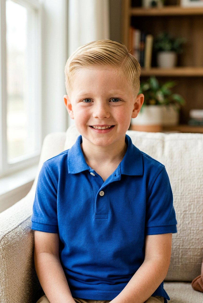 Classic Side Part - 20 little boy side part haircut - 20 little boy side part haircut