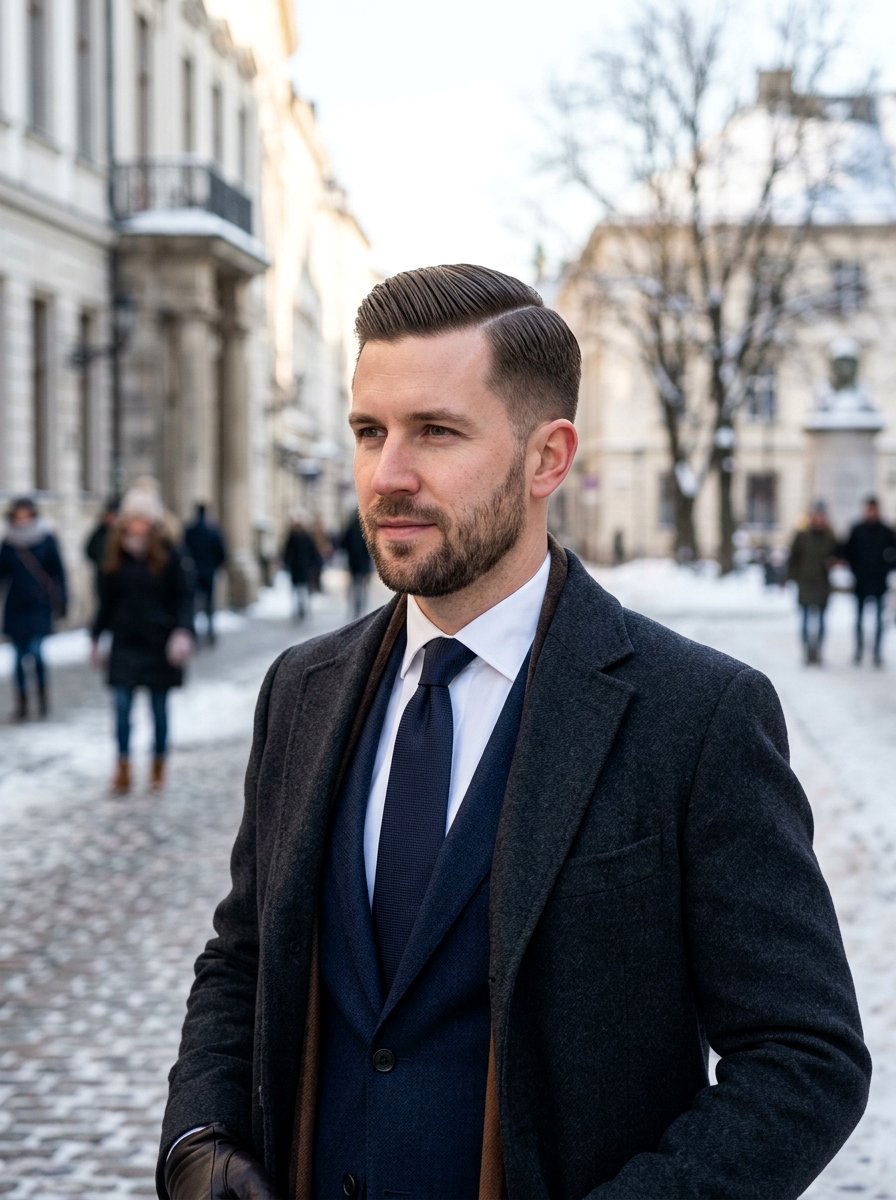 Classic Side Part Haircut - 20 old money haircut ideas - 20 old money haircut ideas