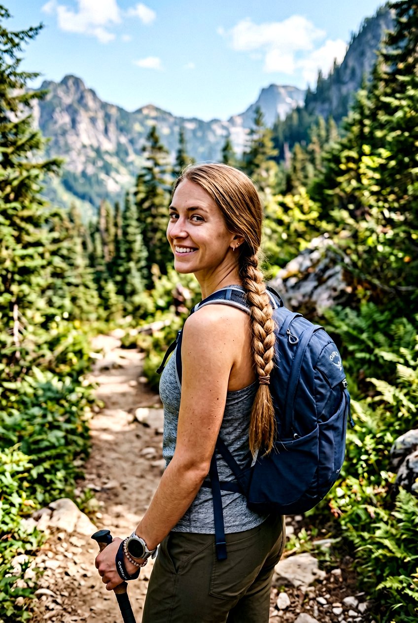 Classic Single Braid for Hiking - 20 hiking braid hairstyles - 20 hiking braid hairstyles