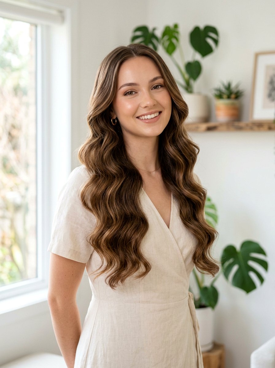 Classic Soft Girl Loose Waves - 20 soft girl curls hairstyle - 20 soft girl curls hairstyle