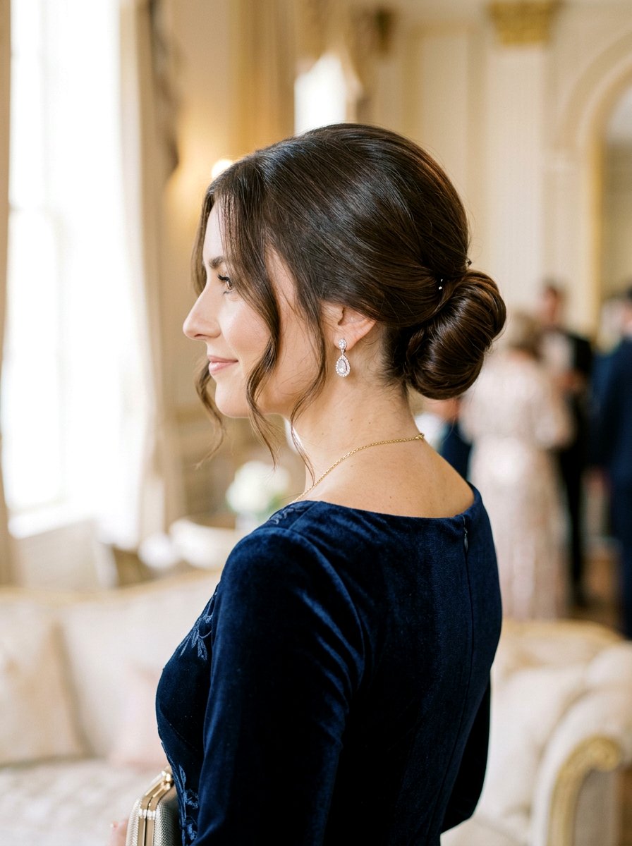 Classic Soft Low Bun For Wedding Guest - 20 soft low bun for wedding guest - 20 soft low bun for wedding guest