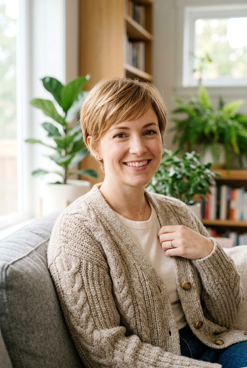 Classic Soft Pixie Haircut - 20 mom pixie haircut for fine hair - 20 mom pixie haircut for fine hair