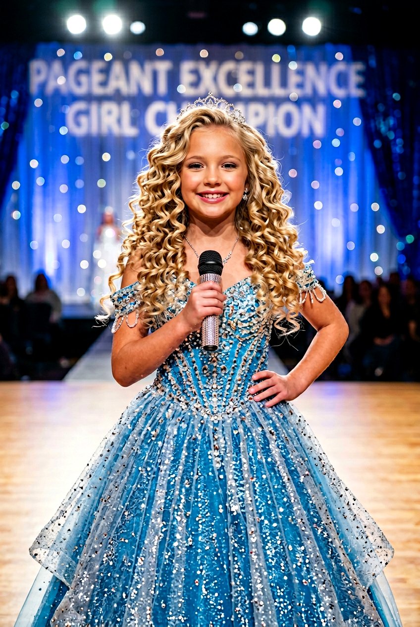 Classic Spiral Curls For Girls - 20 pageant curls for girls - 20 pageant curls for girls