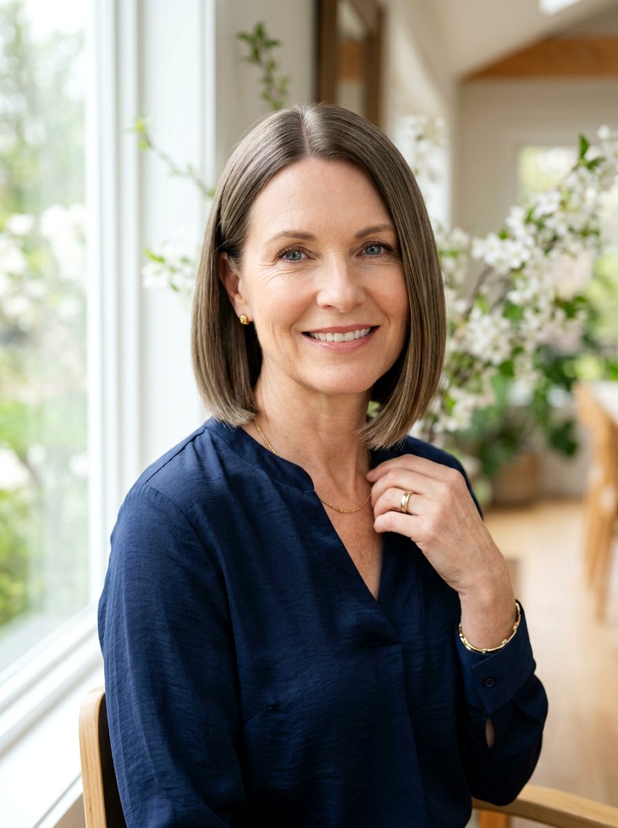 Classic Straight Bob - 20 straight bob haircut for mature women - 20 straight bob haircut for mature women