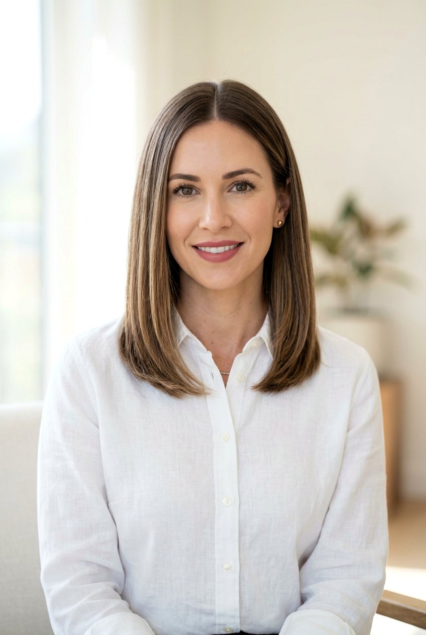 Classic Straight Long Bob With Soft Layers - 20 straight long bob with layers - 20 straight long bob with layers