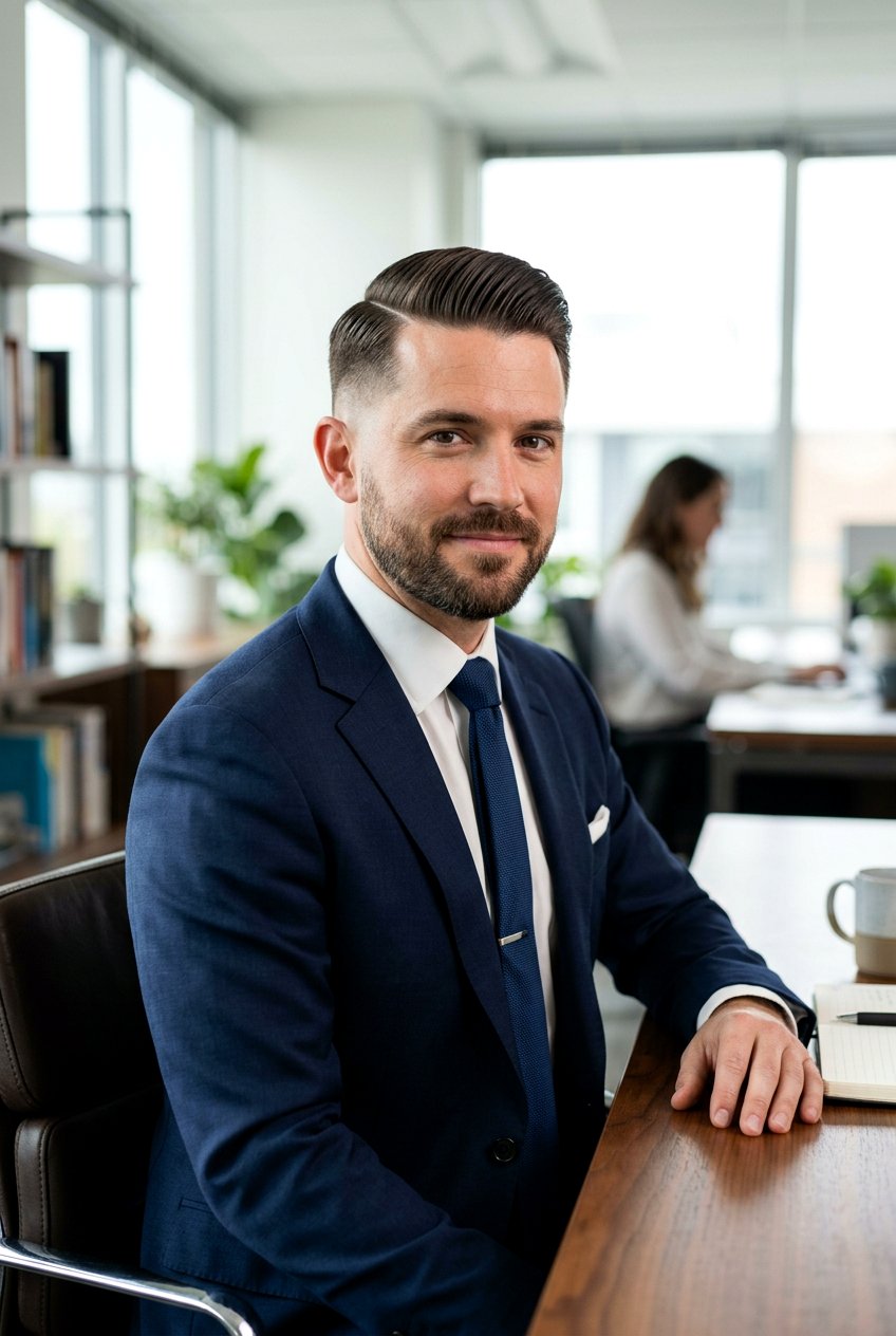 Classic Taper Comb Over - 20 men classic taper haircut for mature style - 20 men classic taper haircut for mature style