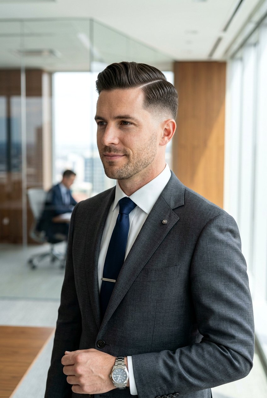 Classic Taper Executive Contour - 20 men classic taper haircut for mature style - 20 men classic taper haircut for mature style