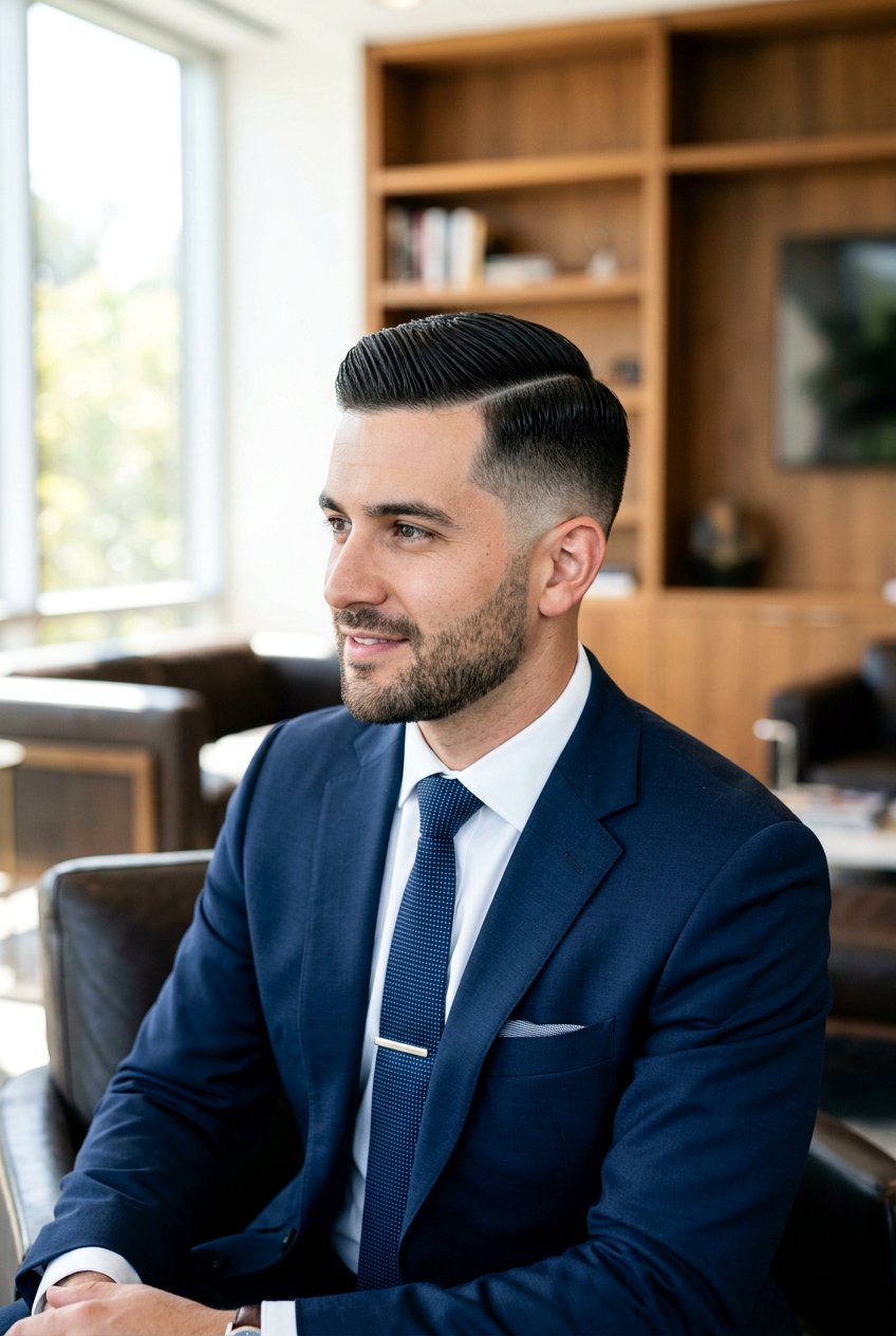 Classic Taper Fade - 20 men haircut ideas for office - 20 men haircut ideas for office