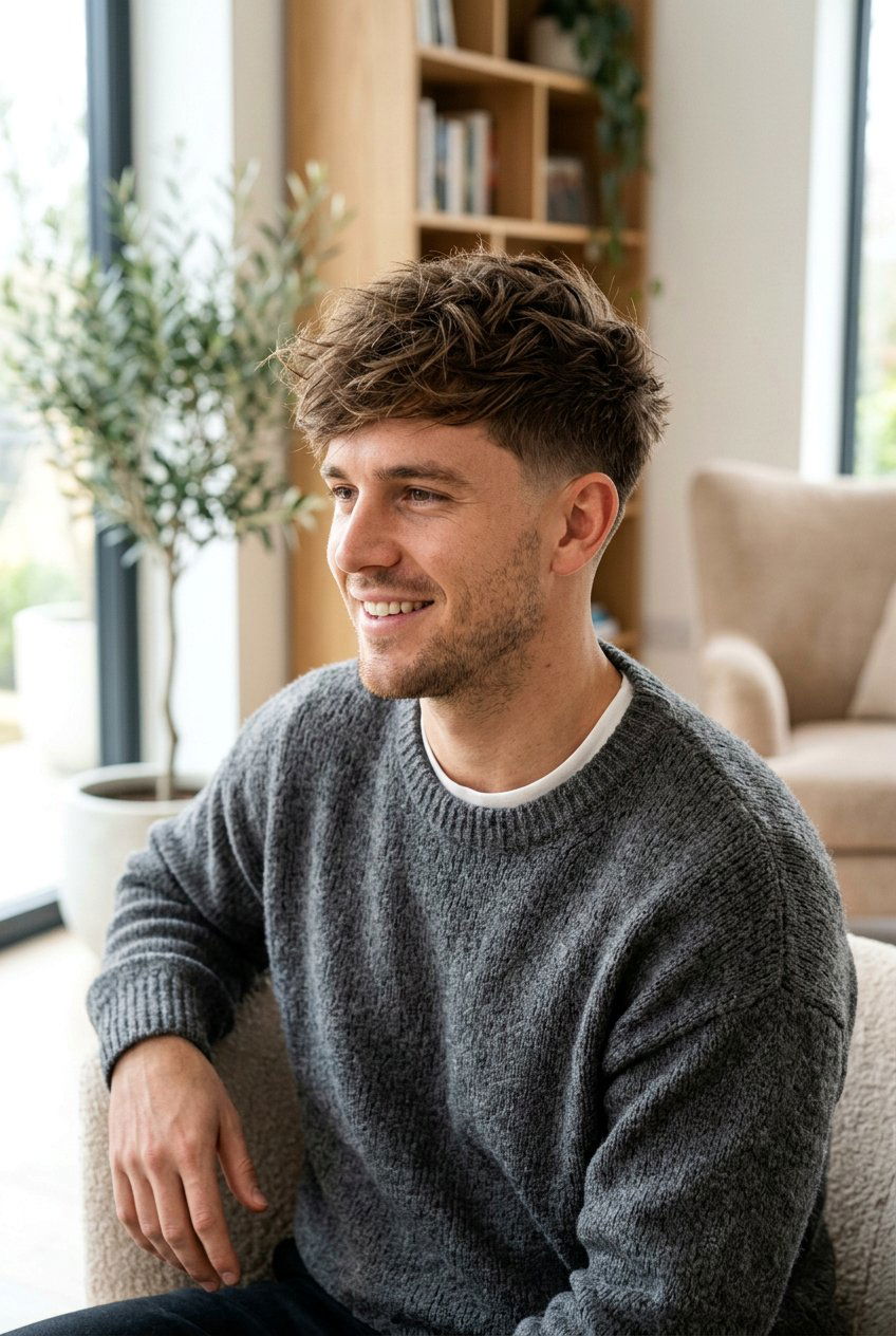 Classic Taper Messy Look - 20 men classic taper haircut for mature style - 20 men classic taper haircut for mature style