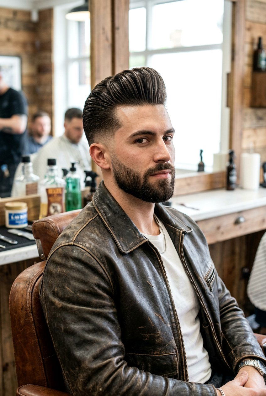 Classic Taper Pompadour - 20 men classic taper haircut for mature style - 20 men classic taper haircut for mature style
