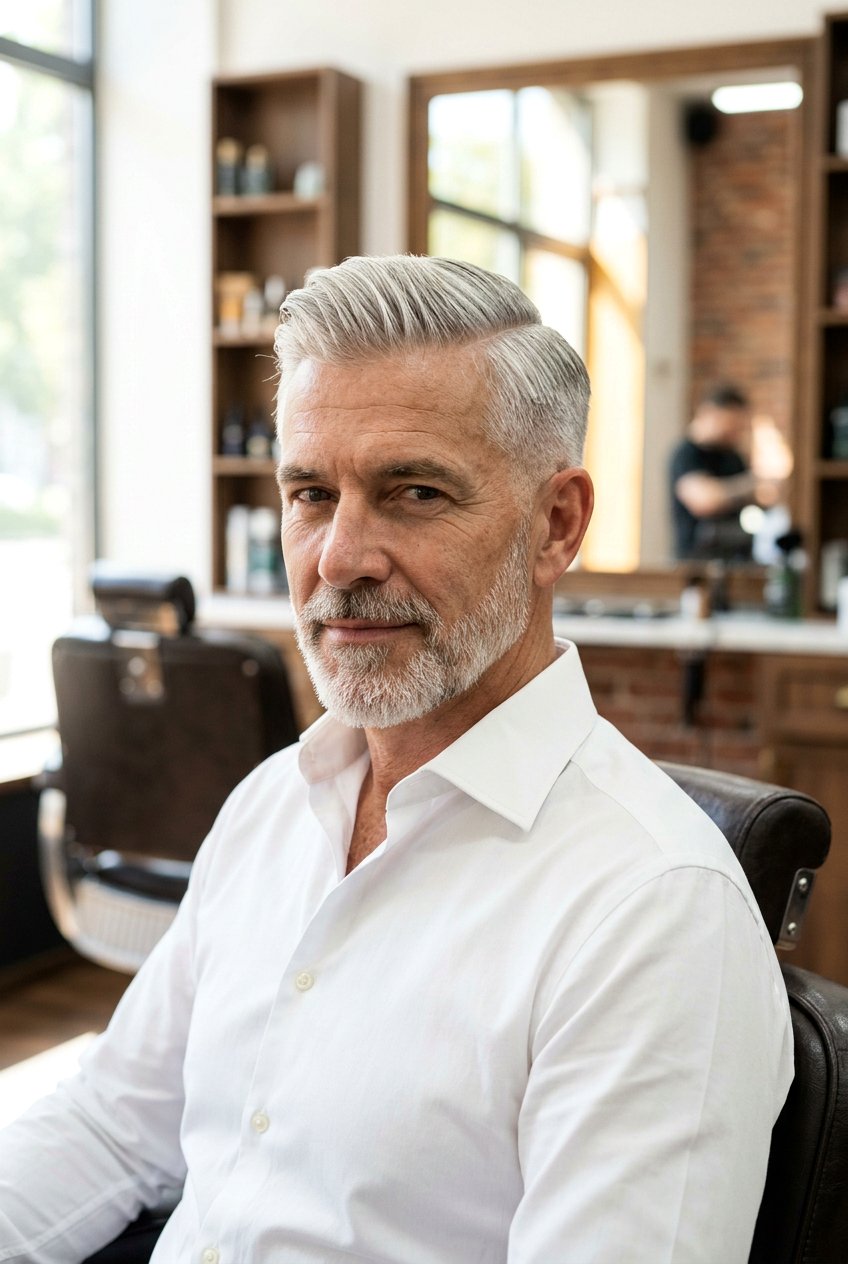 Classic Taper Side Part - 20 men classic taper haircut for mature style - 20 men classic taper haircut for mature style