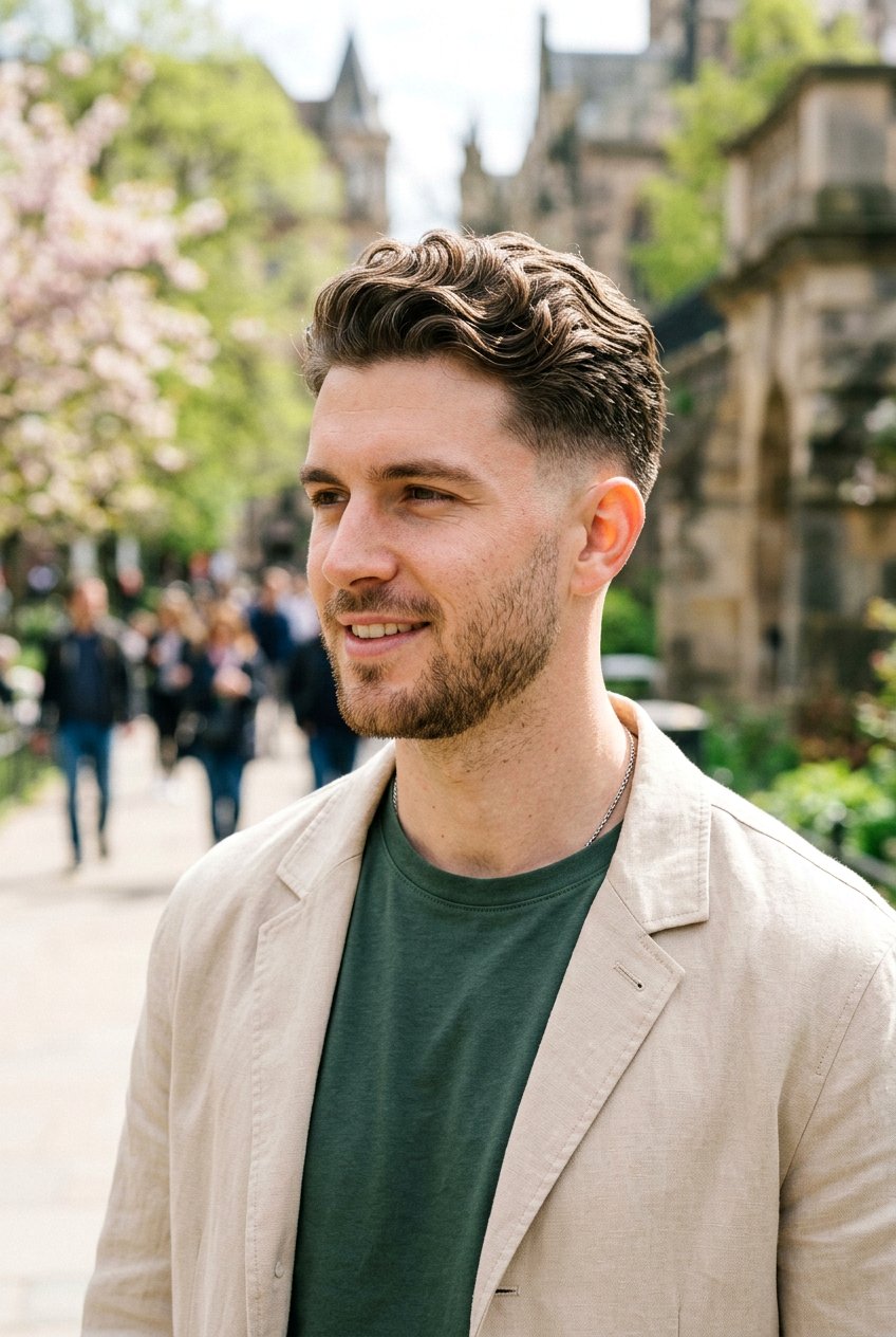 Classic Taper Wavy Hair - 20 men classic taper haircut for mature style - 20 men classic taper haircut for mature style