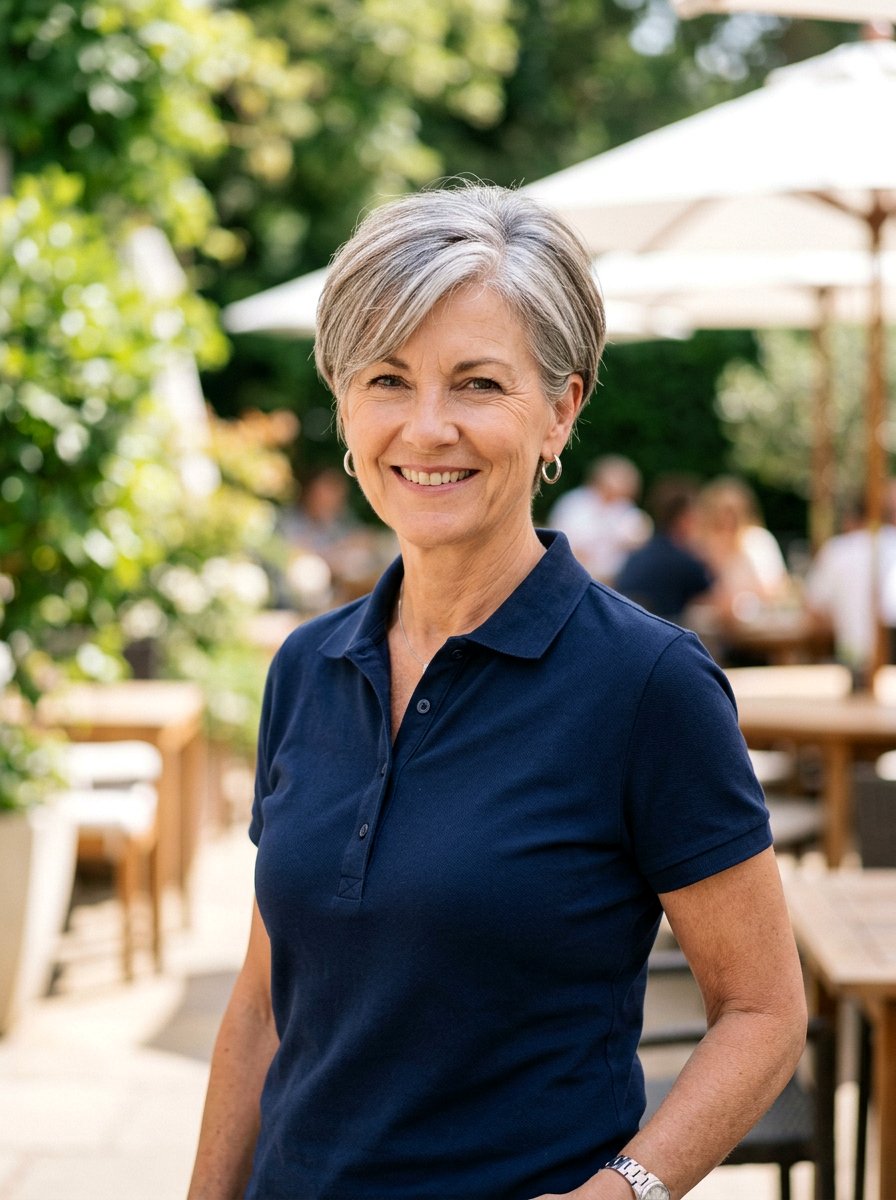 Classic Tapered Cut - 20 easy hairstyle for mature women over 50 - 20 easy hairstyle for mature women over 50