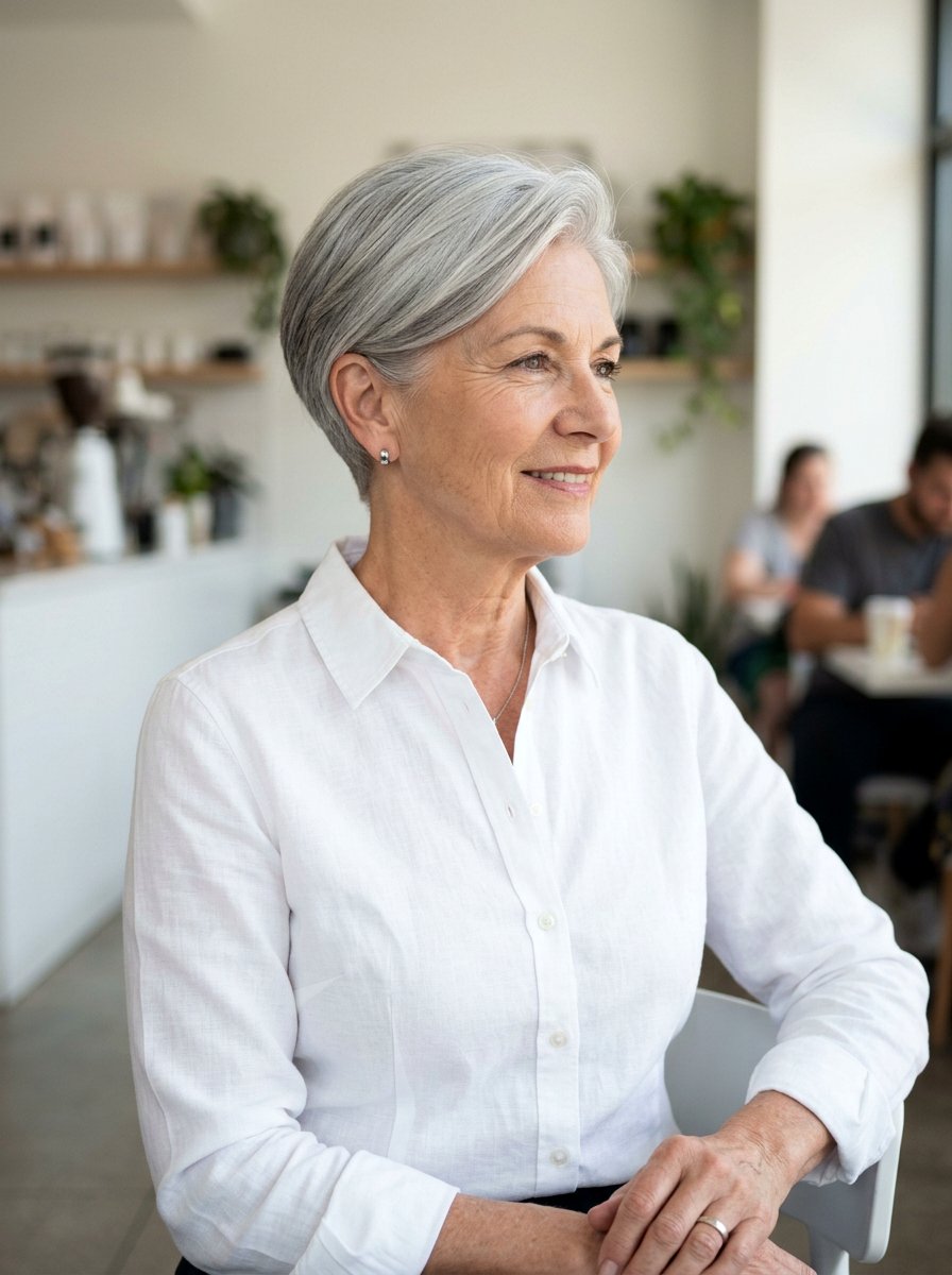Classic Tapered Pixie For Gray Hair - 20 tapered pixie for gray hair - 20 tapered pixie for gray hair