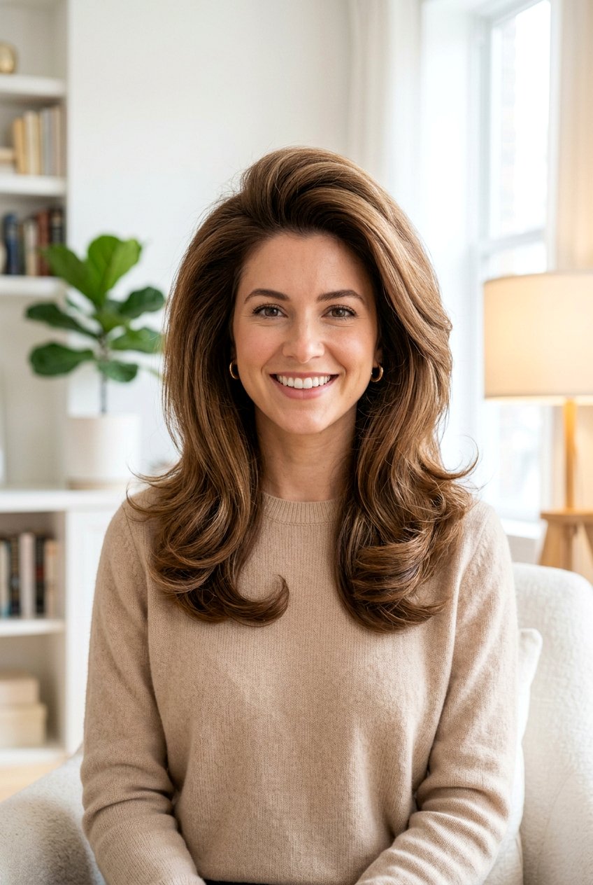 Classic Voluminous Blowout - 20 rich girl blowout for medium hair - 20 rich girl blowout for medium hair