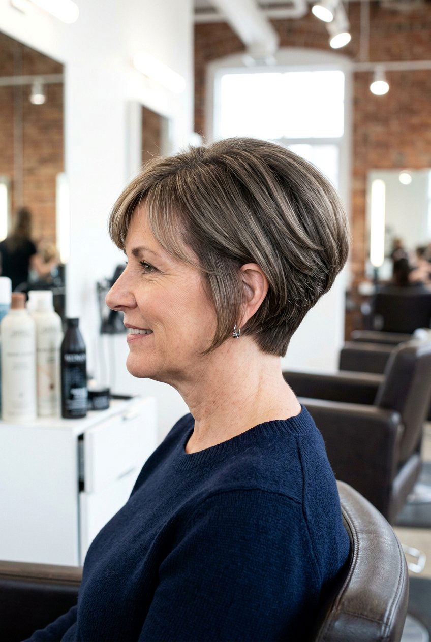 Classic Wedge Haircut - 20 short haircuts for fine hair - 20 short haircuts for fine hair