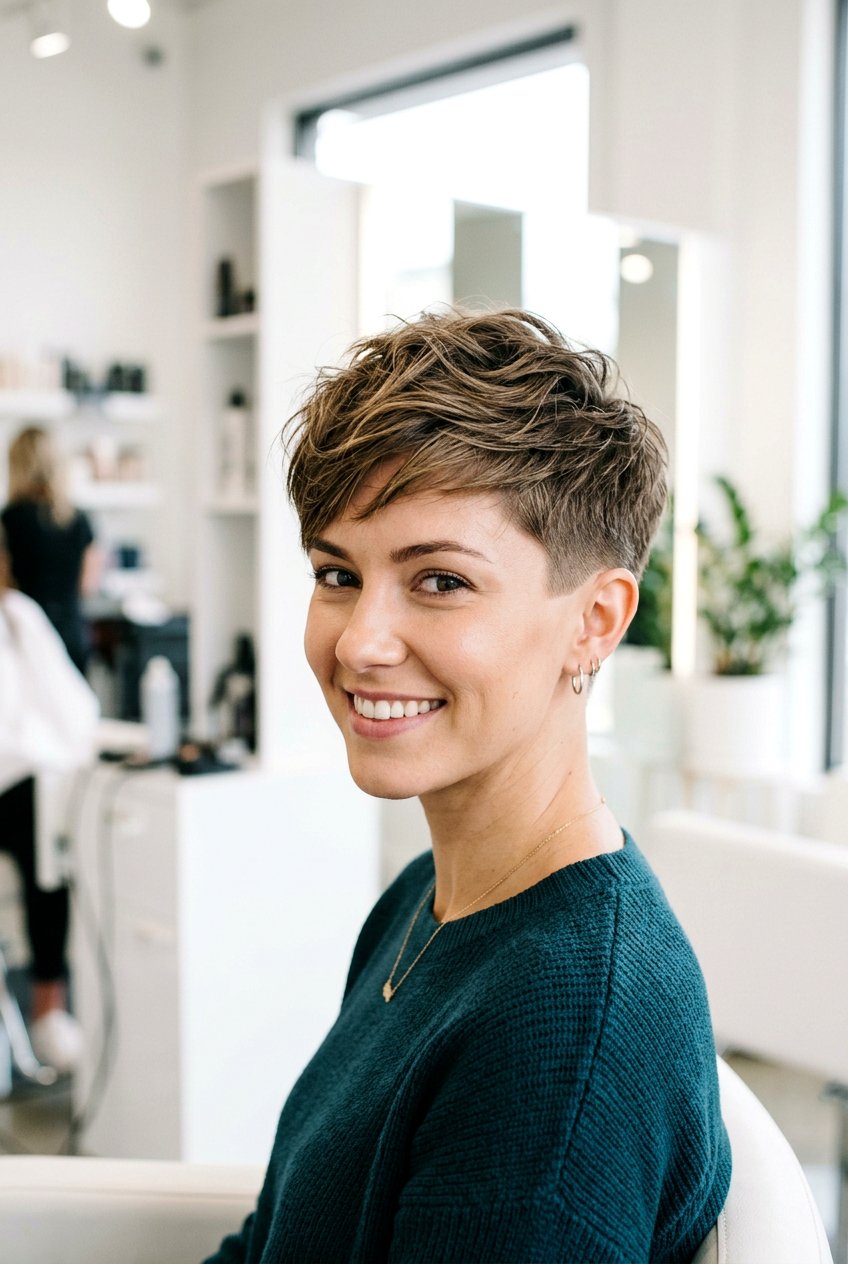 Classic pixie cut - 20 short layered haircuts - 20 short layered haircuts