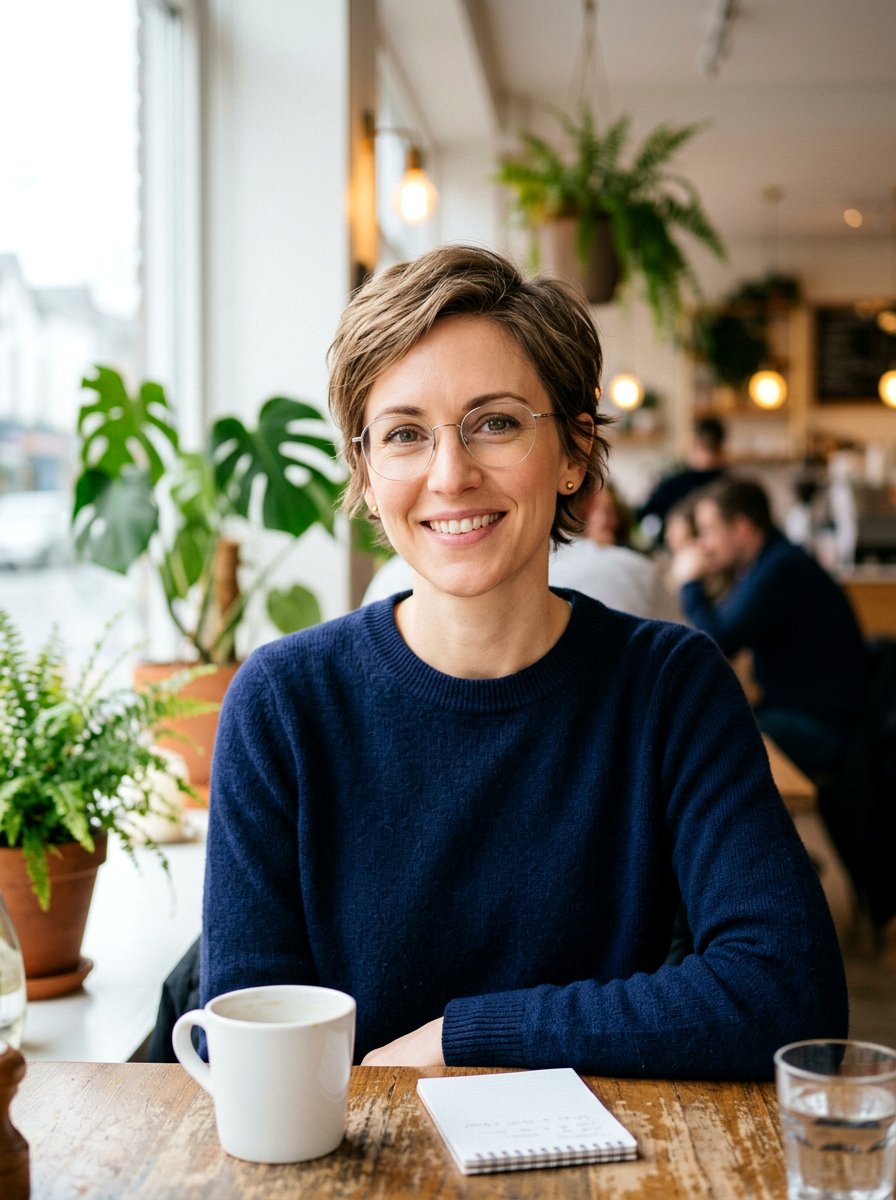 Classic pixie for oval faces - 20 pixie haircuts for women with glasses - 20 pixie haircuts for women with glasses