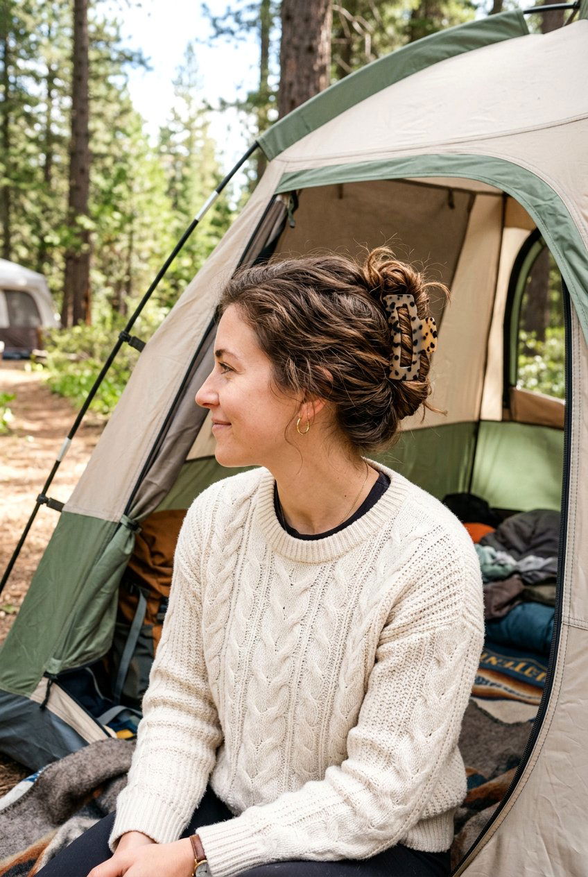 20 Easy Camping Hairstyles for Women Who Love the Outdoors