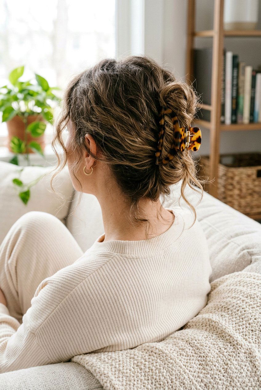 Claw Clip For Second Day Hair - 20 90s claw clip hairstyle - 20 90s claw clip hairstyle