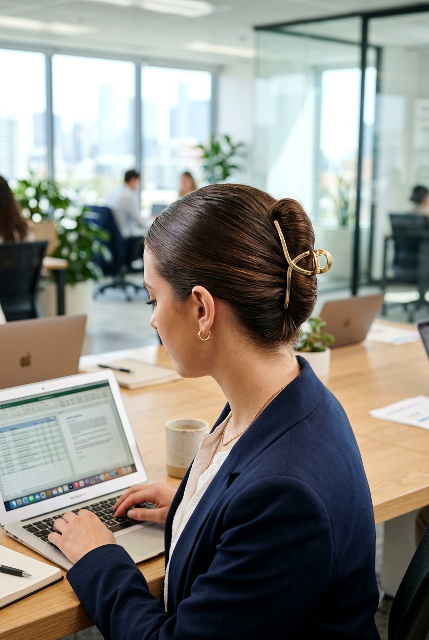 Claw Clip French Twist - 20 best heatless hairstyle ideas - 20 best heatless hairstyle ideas