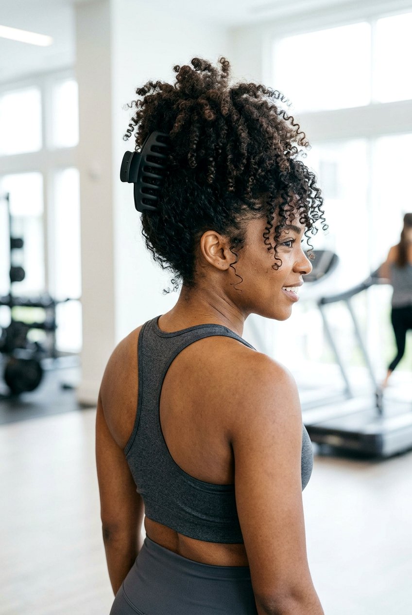 Claw Clip Pineapple For Curly Hair - 20 best claw clip hairstyle ideas - 20 best claw clip hairstyle ideas