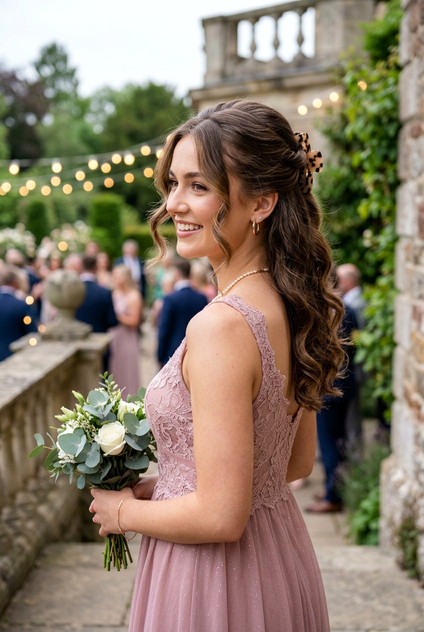 Claw Clip Prom Hairstyle With Face Framing Pieces - 20 prom hairstyles with claw clip - 20 prom hairstyles with claw clip