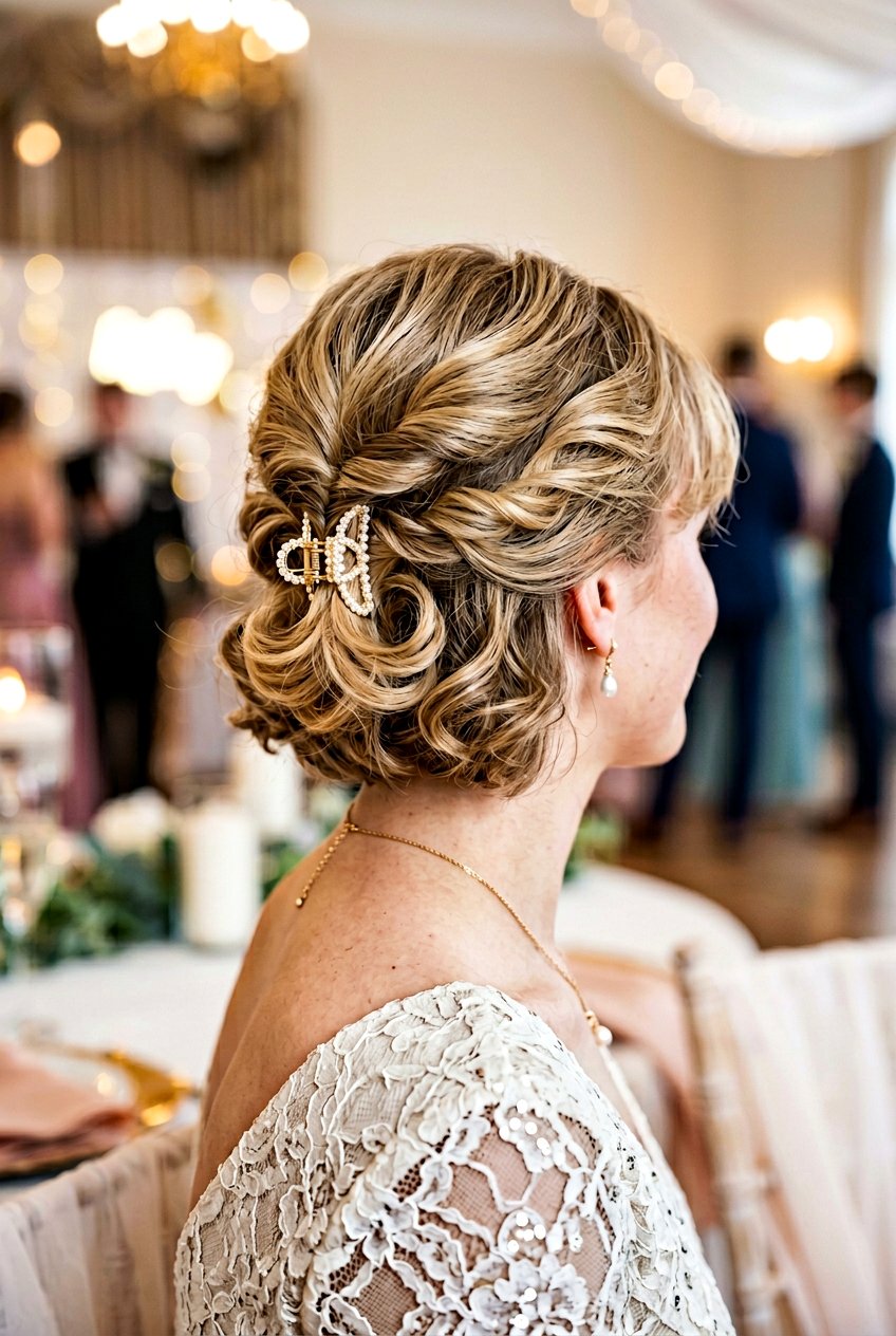 Claw Clip Prom Updo For Short Hair - 20 prom hairstyles with claw clip - 20 prom hairstyles with claw clip