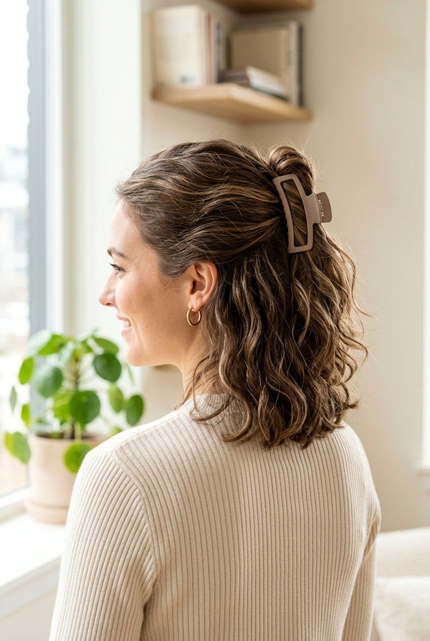 Claw Clip Short Hair - 20 easy hairstyles for short hair - 20 easy hairstyles for short hair