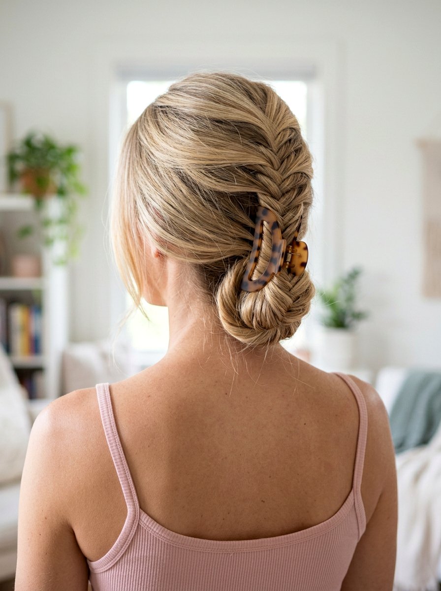 20 Easy Pilates Claw Clip Hairstyle Ideas for Your Workout